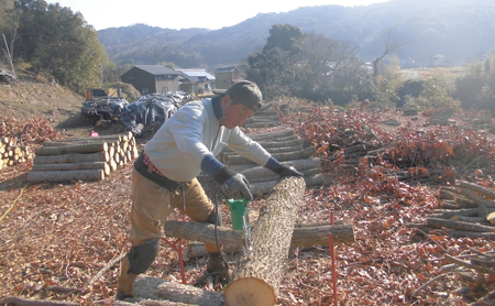 原木生椎茸＋魔法の粉(原木生椎茸＋乾し椎茸パウダー)