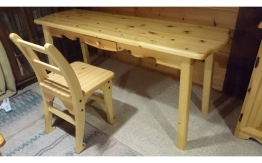 
            職人さんの手作り家具 ワークデスク ＆ チェアー セット _S39
          