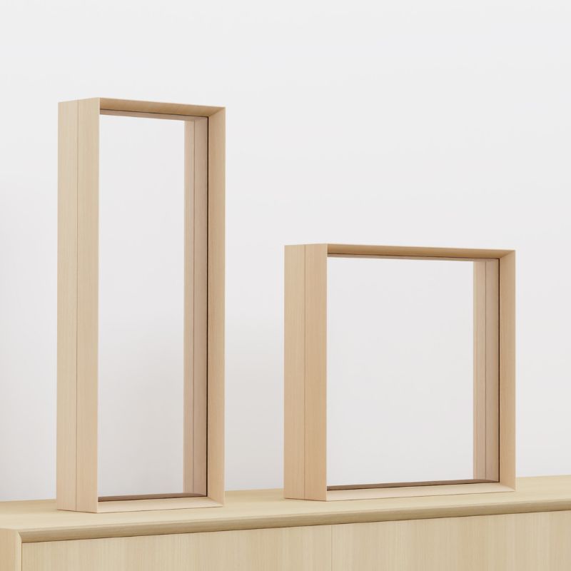 【ふるさと納税】ディスプレイフレームfufua rectangle（フーファ・レクタングル） | ディスプレイ フレーム アート デザイン インテリア ギフト おしゃれ モダン エレガント 木製 壁掛け 写真立て シンプル プレゼント 人気 送料無料 おすすめ