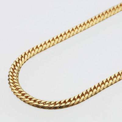 ふるさと納税 魚津市 K18 ダブル六面喜平ネックレス 50cm-50g造幣局検定マーク入り |  | 01