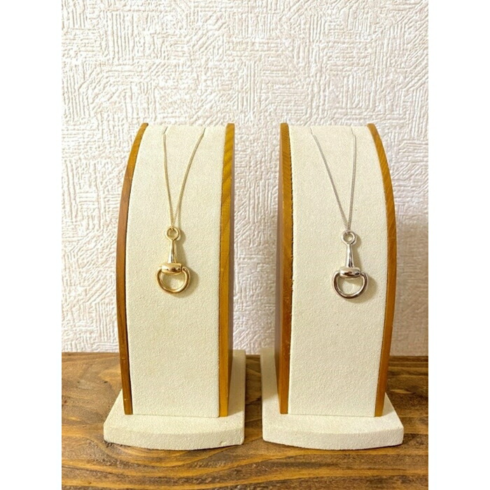 ハーフビットネックレス　シルバー【38003】