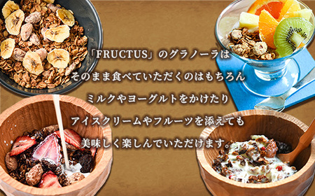 グラノーラ カカオ FRUCTUS 250g | グラノーラ 朝ごはん