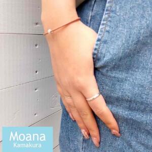 【メンズ】シルバー＆牛革ブレスレット Natural Brown