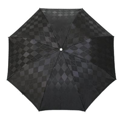ふるさと納税 富士河口湖町 槙田商店【紳士晴雨兼用】折りたたみ傘 monotone アーガイル |  | 02