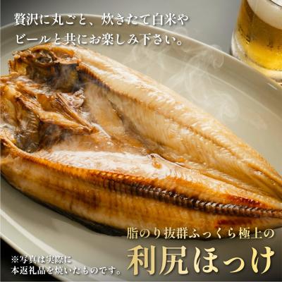 ふるさと納税 利尻町 脂がのった利尻島産 ほっけ開き×15枚[No5888-0573] |  | 01