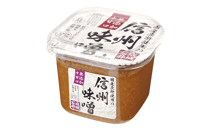 
成城石井　国産原料使用の信州味噌　750g×6パック [№5915-0832]
