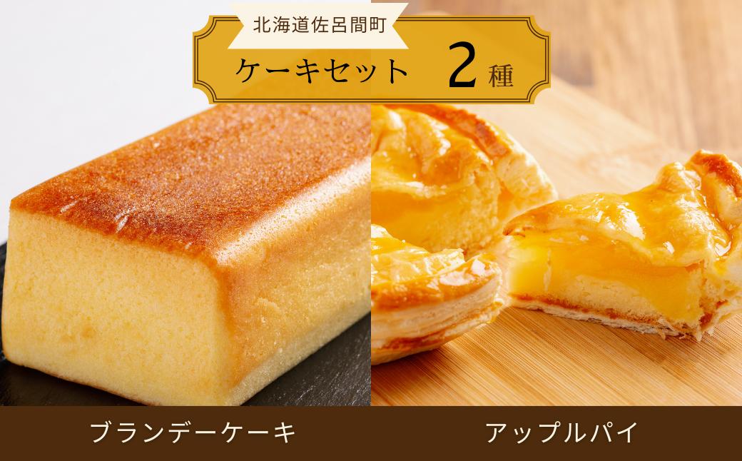 
                  2種のケーキセット（ブランデーケーキ・アップルパイ） 【 ふるさと納税 人気 おすすめ ランキング 菓子 ケーキ ブランデーケーキ アップルパイ 甘い 美味しい 北海道 佐呂間町 送料無料 】 SRMJ048
                
