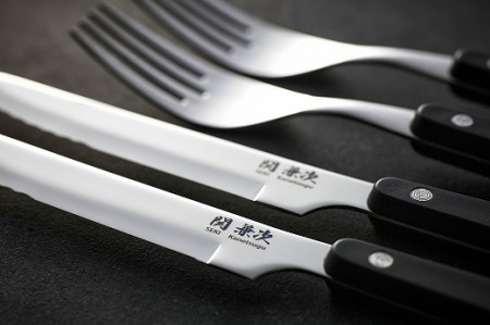 テーブルナイフ・フォークセット 8本組 H10-10【最長6ヵ月を目安に配送】