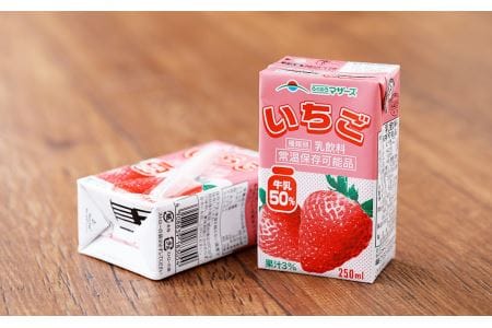 いちご 1ケース（250ml×24本）いちごミルク 乳飲料 らくのうマザーズ
