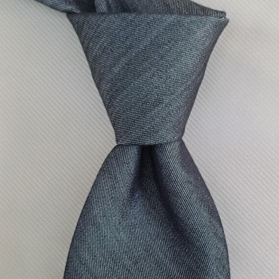 岡山産シルクデニムネクタイ【1670140】