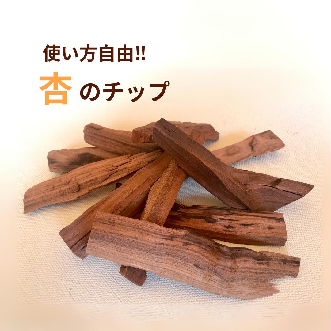 【ふるさと納税】 使い方自由 杏のチップ｜杏の木 チップ 自然素材 DIY ハンドメイド 長野県 千曲市 工作 ものづくり あんず 木製 チップ