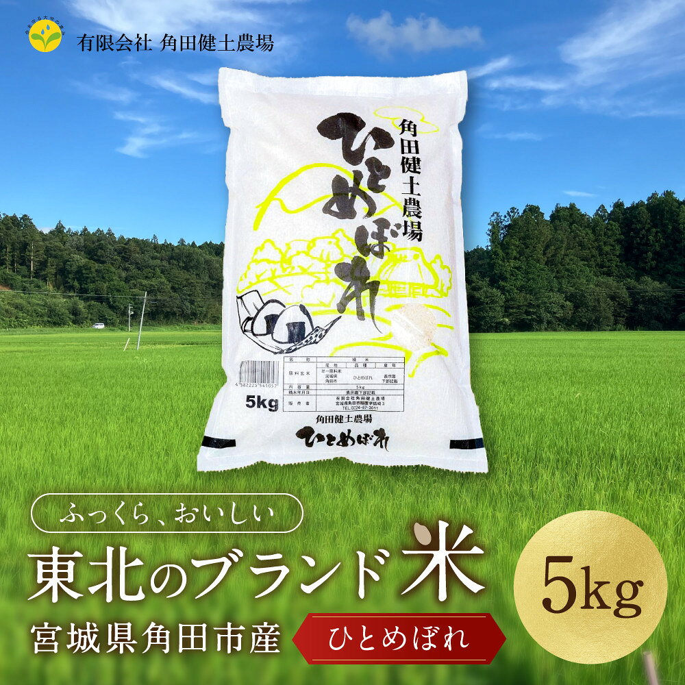 【ふるさと納税】令和8年産 ひとめぼれ 5kg×1袋 | お米 白米 精米 こめ ご飯 ごはん おにぎり ヒトメボレ 国産 お取り寄せ 人気 おすすめ 食品 宮城