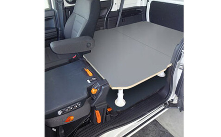 ホンダ N-VAN用カーゴキット M（2色） 車用品 アウトドア 棚  グレー色
