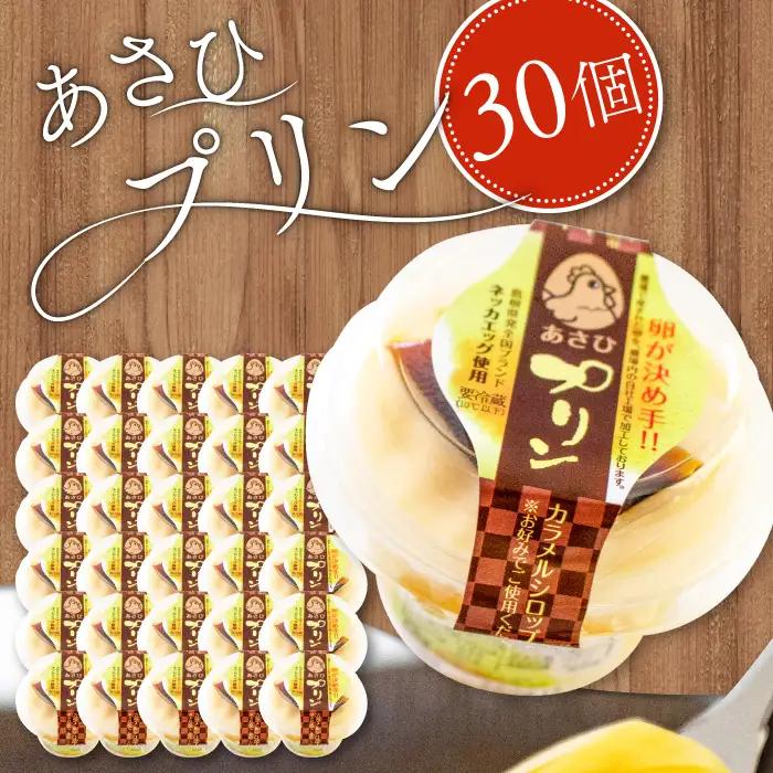 旭養鶏舎のプリン【プリン 30個 カラメルシロップ カラメル 美味しい 高鮮度 人気 たまご 卵 無添加 濃厚 とろける 極上 高品質 シンプル 素朴 飽きない ネッカエッグ プレゼント】