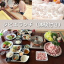 【ふるさと納税】【体験型昼食ランチ】農家レストラン(ジビエフルコース)と西阿波体験が楽しめます　1名様分【1508505】