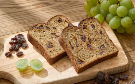 【定期便】〈3ヵ月定期便〉BASE BREAD ミニ食パン・レーズン　24袋　 B35000005【11100-1308】