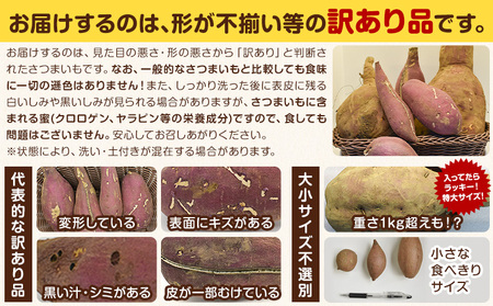 訳ありさつまいも約5kg紅はるかシルクスイート さつまいも