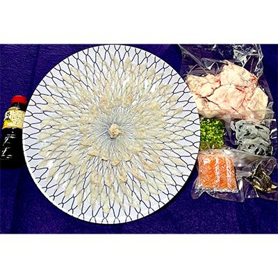 ふるさと納税 南島原市 長崎県産トラフグ刺身Wセット(10人前)