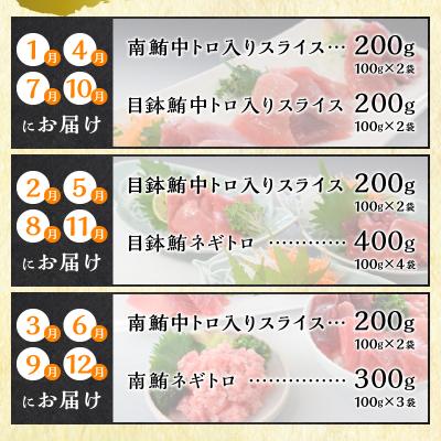 ふるさと納税 焼津市 海からの贈り物 焼津天然まぐろ三昧(3回お届け)定期便(a30-232) |  | 02