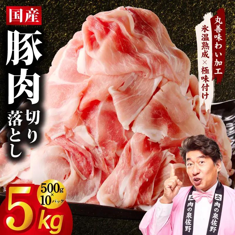 国産 豚肉 切り落とし 1.5kg（300g×5P）氷温熟成×極味付け 小分け