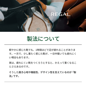 ビジネスシューズ リーガル REGAL 315R ストレートチップ ブラウン 盛岡市産モデル 革靴 紳士 靴 紳士靴 茶色 ファッション メンズ 国産 フォーマル 日用品 26.0cm