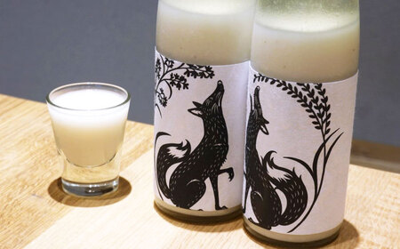 ハッピー太郎醸造所のどぶろく（ハッピーどぶろく）2本セット(480ml×2本)　滋賀県長浜市/湖のスコーレ株式会社[AQAR003]