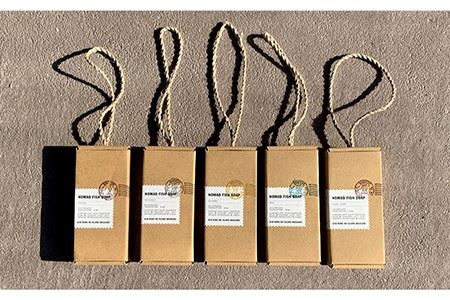 NOMAD FISH SOAP（おさかな石けん）× 5尾 [JEK006] 石鹸
