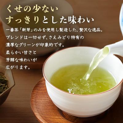 ふるさと納税 枕崎市 【のし付き・御歳暮】1番茶のみを使用 有機煎茶【さえみどり】 (100g×2本) A6-118S |  | 01