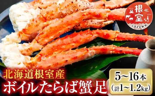 
                  C-36080 【北海道根室産】ボイルたらば蟹足5～16本(計1～1.2kg)
                