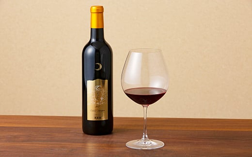 FYN6-097 【数量限定】月山山麓ワイン「月虎」カベルネ・ソーヴィニヨン（赤）720ml ミディアムボディ 辛口 山形県 西川町
