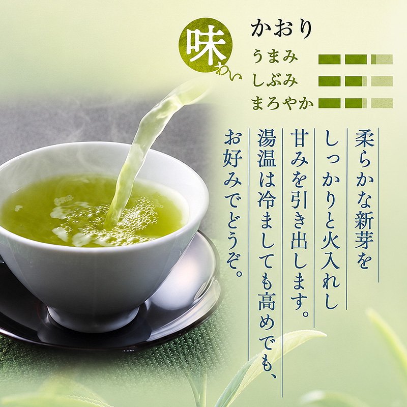 【3カ月ごと4回のお届け】森の茶セット 2袋 茶 お茶 緑茶 煎茶 深蒸し茶 茶葉 セット 森町 静岡県