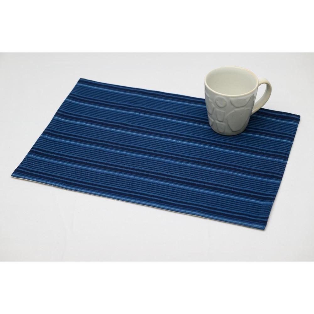 【ふるさと納税】真岡木綿「ランチョンマット」（3色よりお選びください）| 栃木県 伝統工芸品 織物 ダイニング 手作り 贈答 贈り物 ギフト 小物 雑貨 | クラフト 民芸 織物 人気 おすすめ 送料無料