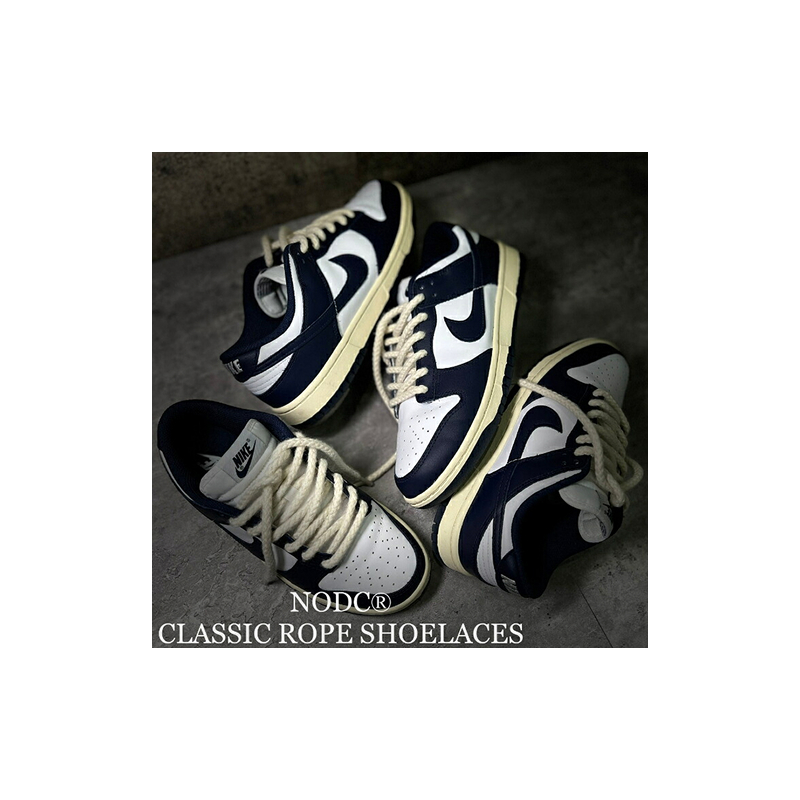 NODC CLASSIC ROPE SHOELACES［173N28］NODC CLASSIC ROPE SHOELACES 靴ひも 選べる サイズ 120cm 140cm カラー ブラック クリーム