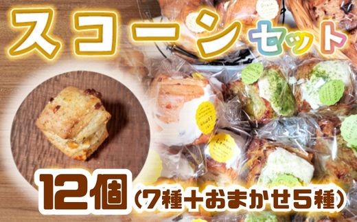 
                  AR0201 bon clairのスコーン12個セット
                