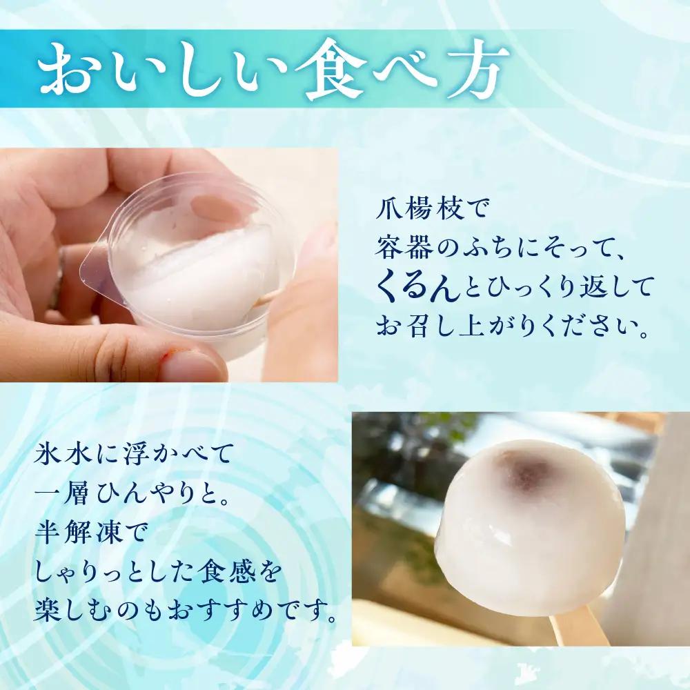 大垣名物 水まんじゅう 10個 【冷凍 季節限定 10月25日まで】　まんじゅう