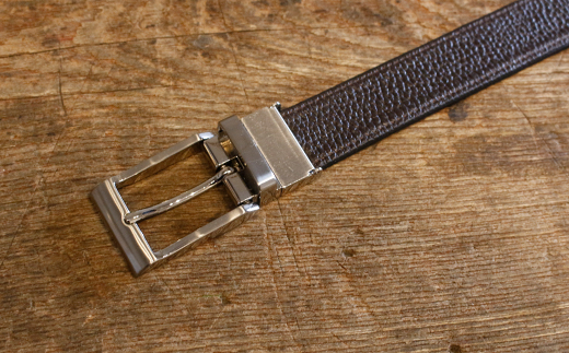 SHRUNKEN LEATHER ELASTIC BELT （Lサイズ） [KMK-0112L]