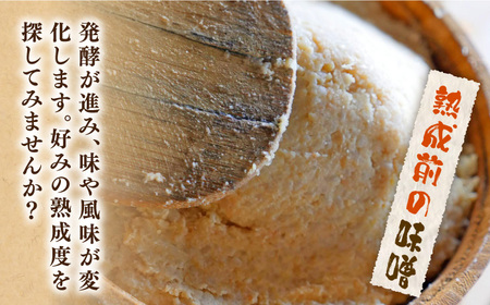 味噌 仕込み味噌 福みそ 8kg ※仕込み樽付き [ABAF017] 味噌