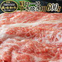 【ふるさと納税】BF008 長崎和牛 肩ロース すき焼き用 600g 【長崎和牛 長崎 和牛 国産 牛肉 すき焼き すきやき 日本一 長崎県 島原市 送料無料】