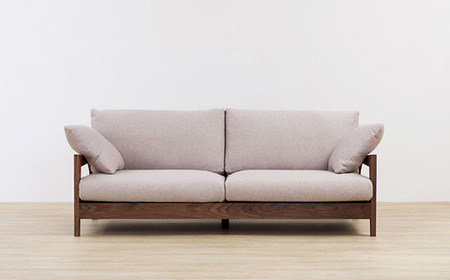 （ウォールナット）AUTHENTICITY FINE SOFA RF BE（ベージュ） No.866-11