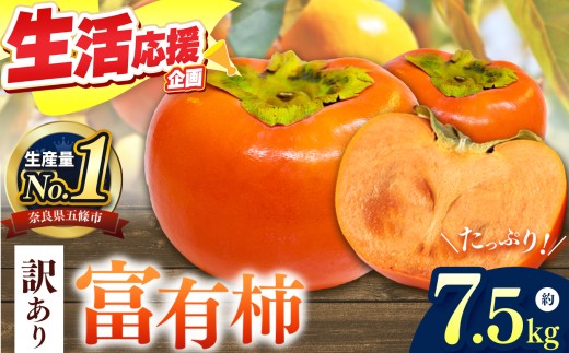 【家庭用】 どっさり わけあり 富有柿  約7.5kg | フルーツ くだもの 果物 柿 かき カキ 訳 あり わけあり 家庭用 自宅用 気軽 どっさり たっぷり 奈良県 五條市 訳あり ご自宅用 大容量 甘い 果汁 たっぷり 濃厚 コク やわらかい 柔らかい 多汁 甘柿 ビタミン 食物繊維 豊富 産地直送 美容 健康 11月 12月 秋 旬 味覚 スムージー スイーツ サラダ アレンジ 可能