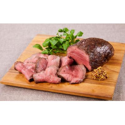 ふるさと納税 標茶町 北海道 標茶町産 エゾ 鹿肉 モモ ブロック 1kg |  | 02