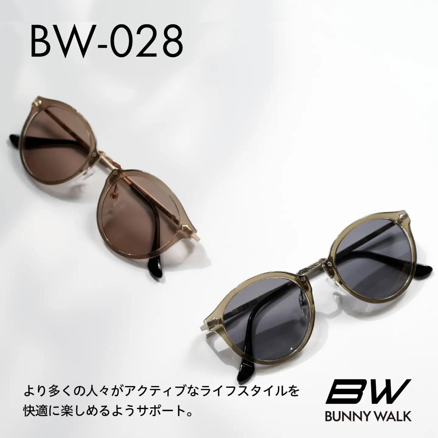 BUNNY WALK（バニーウォーク）ゴルフ専用サングラス BW-0283G（ブラウンデミ / グリーンフォーカス）