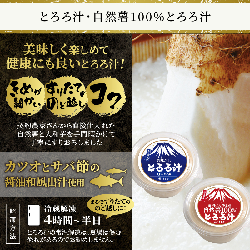 冷凍 活〆 鰻蒲焼き2人前・とろろ汁1個・自然薯100％とろろ汁1個セット [sf095-003]