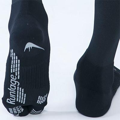 ふるさと納税 江北町 Runtage アスリートラウンドPRO Ver.2 着圧ゴルフソックス【27-29cm　ブラック】 |  | 01