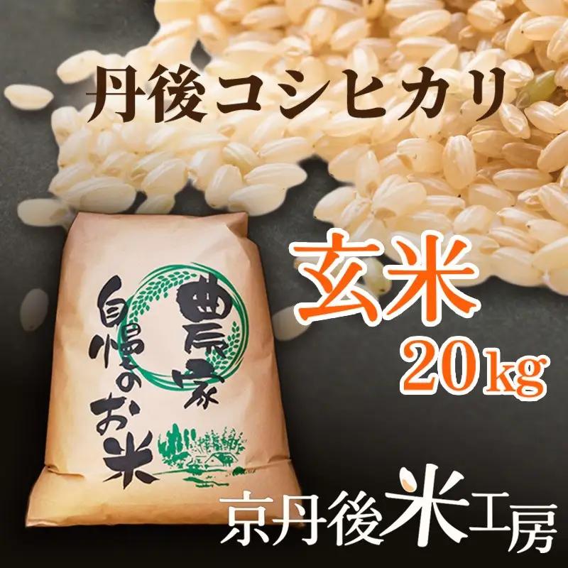 令和8年産 【先行予約】2026年産 京丹後産コシヒカリ 玄米20kg コシヒカリ 玄米