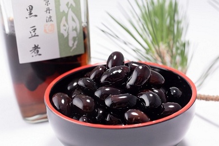 黒豆煮・渋皮煮セット 瓶詰め 京都丹波 丹波栗 くり 丹波黒大豆　[018SA001]