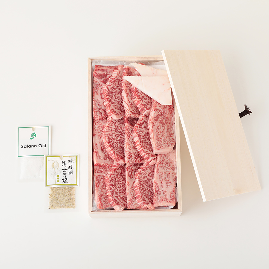 隠岐牛ロース・ヒレ焼肉用400g