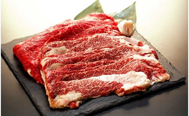 【7月末掲載終了】【4等級以上】近江牛　すき焼き用モモ・バラ【1kg（モモ500ｇ、バラ500ｇ）】【AB69W】<br>