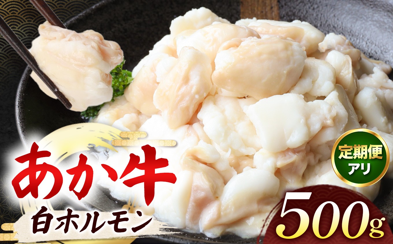 
                  【 選べる回数 】あか牛 白 ホルモン 計500g (250g×2P) × 1回～12回 | 肉 にく お肉 おにく 牛 あか牛 ホルモン 白ホルモン 熊本県 玉名市 定期 定期便
                