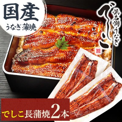 浜名湖養鰻125年の最高傑作「でしこ」!浜名湖・うなぎのたなか国産長蒲焼2本※簡易箱・合計約220g【配送不可地域：離島】【1757968】